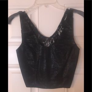 Bermans brushed leather top